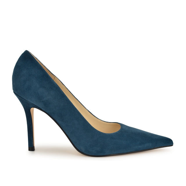 nine west Gemmha Leather Pointy Toe Pumps