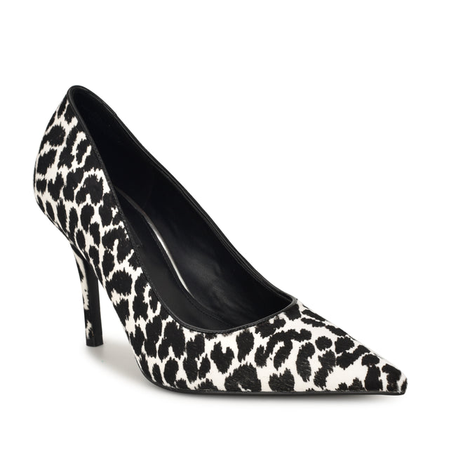 Nine West Gemmha Leather Pointy Toe Pumps