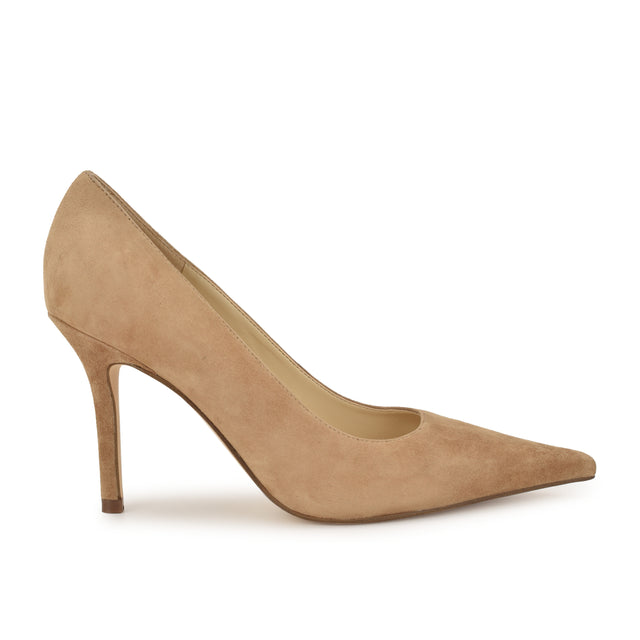 nine west Gemmha Leather Pointy Toe Pumps