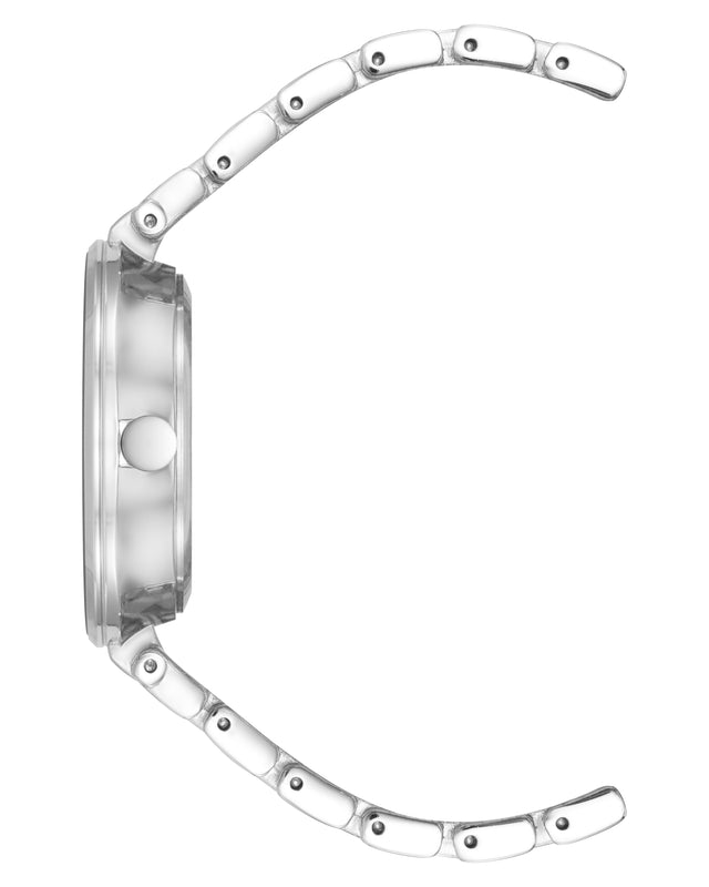 Nine West Genuine Crystal Accented Bracelet Watch