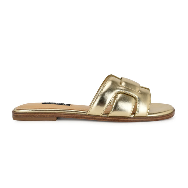 nine west Germani Flat Slide Sandals