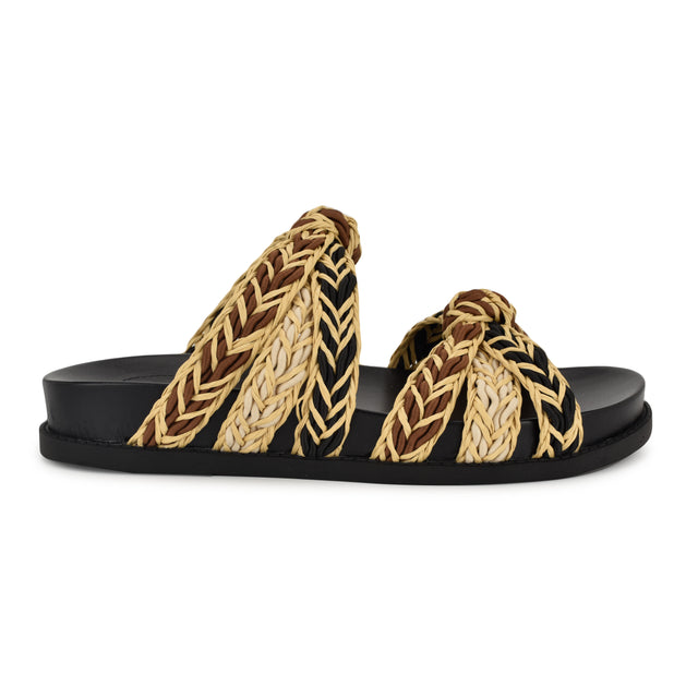 nine west Gilma Footbed Sandals