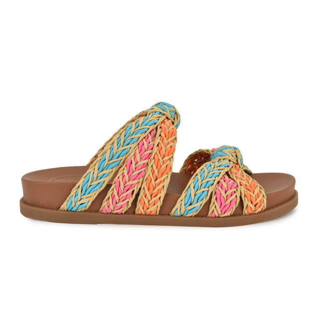 nine west Gilma Footbed Sandals