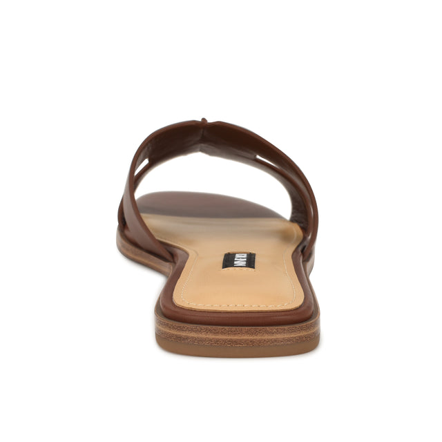 Nine West Giny Slip-On Flat Studded Sandals