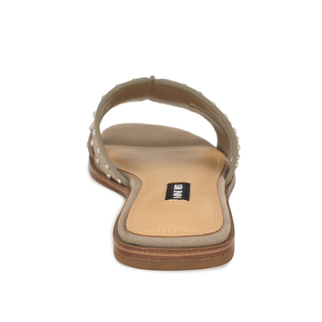 Nine West Giny Slip-On Flat Studded Sandals