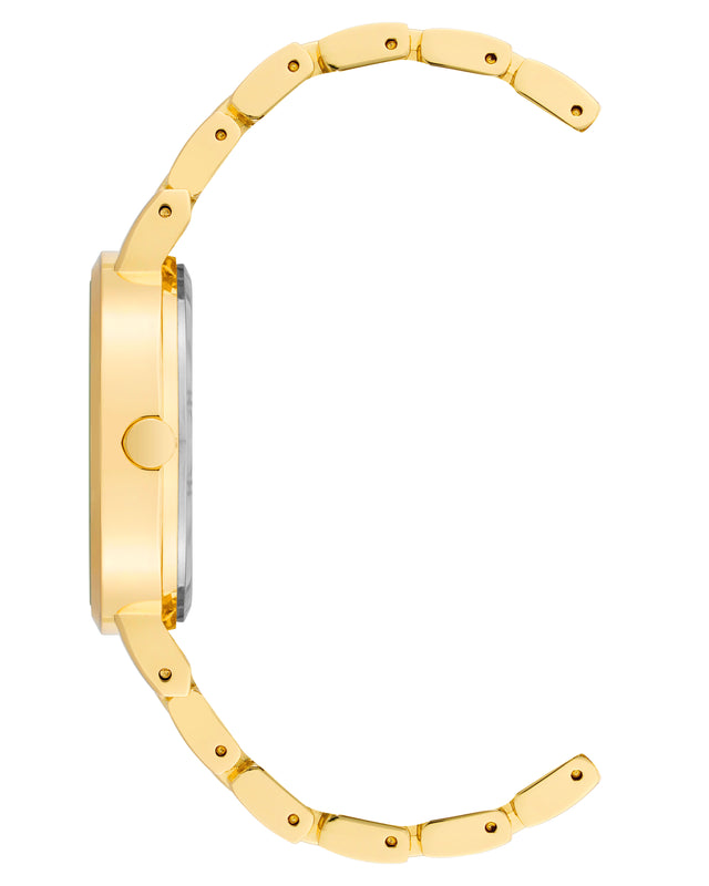 Nine West Glitter Accented Dial Watch