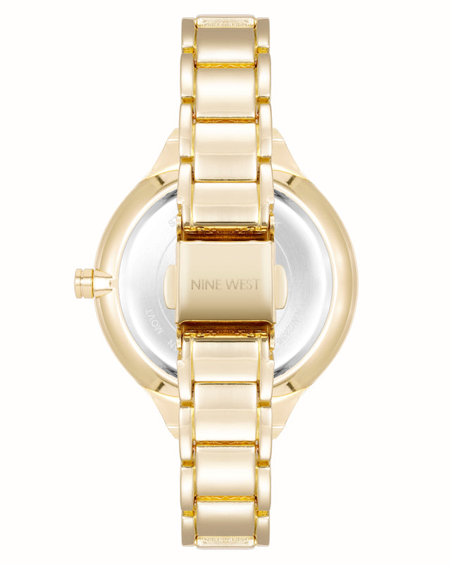 Nine West Glitter Ombre Dial Watch