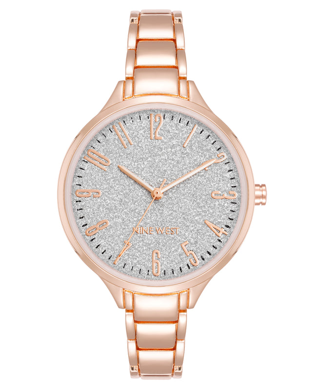 nine west Glitter Ombre Dial Watch
