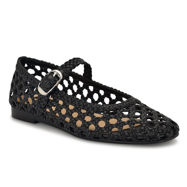 Nine West Halie Woven Mary Jane Flats