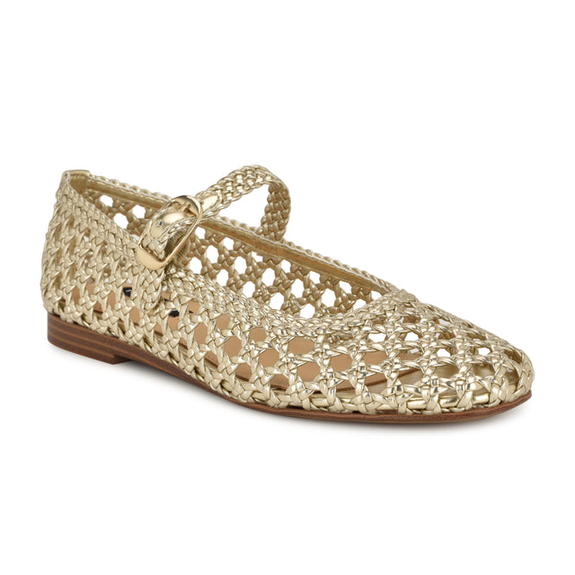 Nine West Halie Woven Mary Jane Flats
