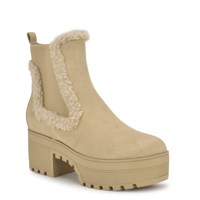 Nine West Haray Platform Booties