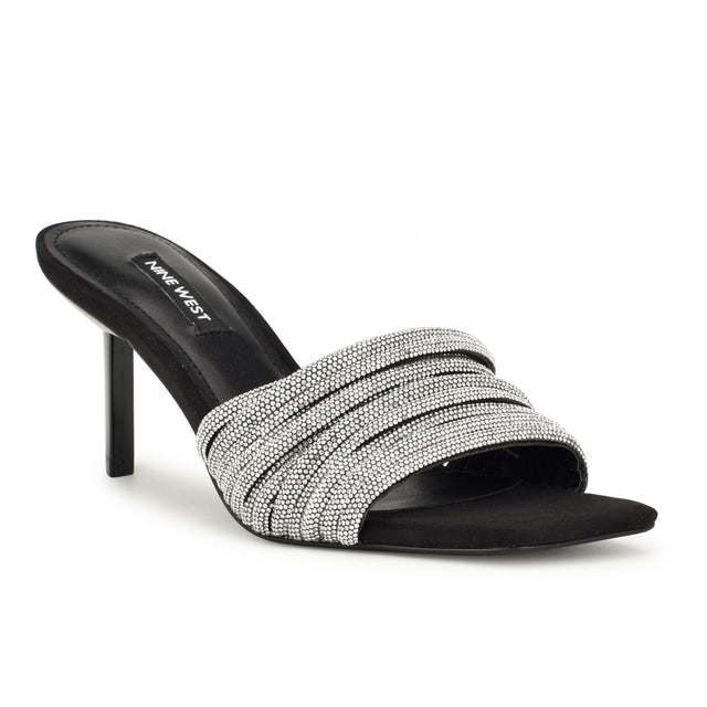 Nine West Harbor Heeled Slide Sandals