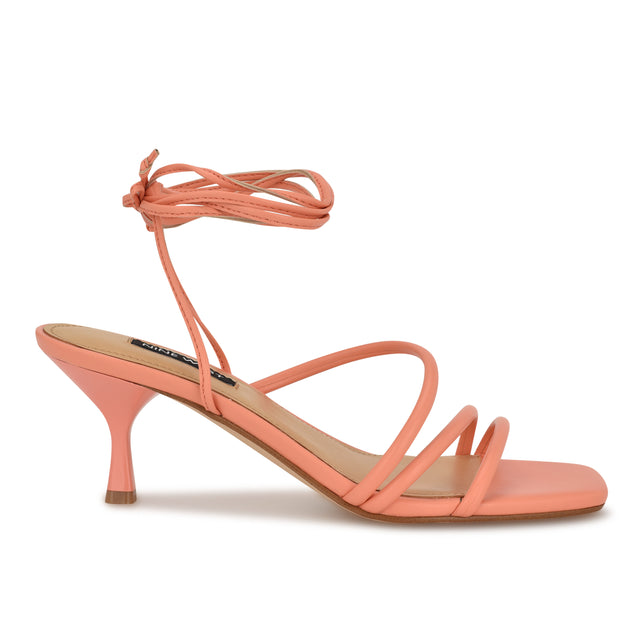 nine west Hendy Ankle Wrap Sandals