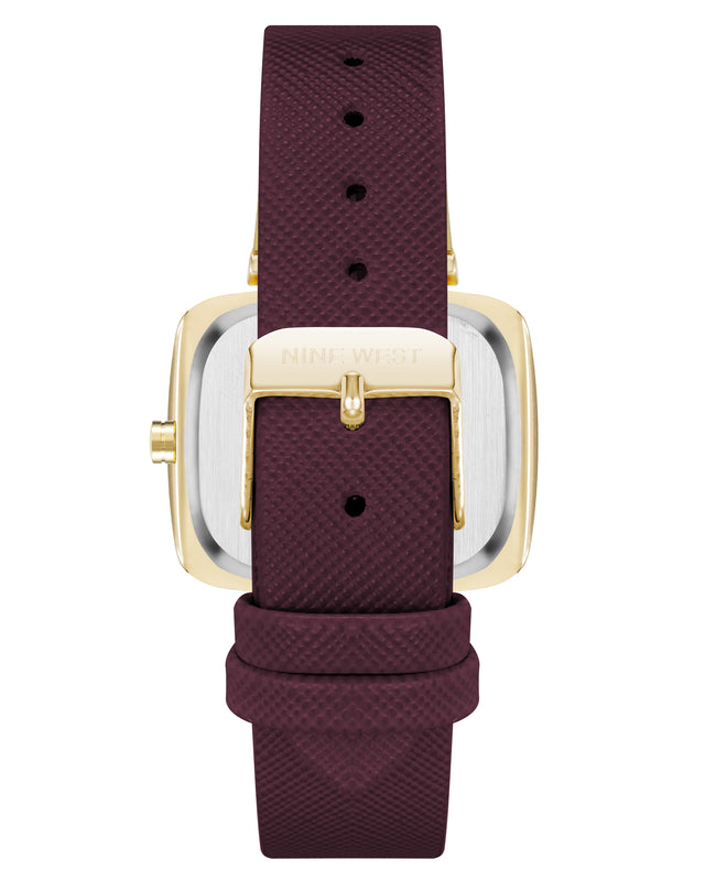 Nine West Heritage Rectangular Case Watch