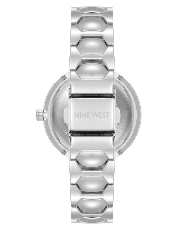 Nine West Hexagonal Link Watch