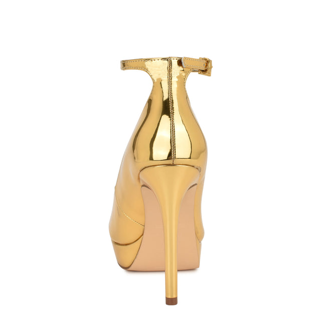 Nine West Hinko Peep Toe Platform Pumps