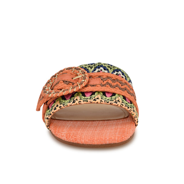 Nine West Hohana Flat Slide Sandals