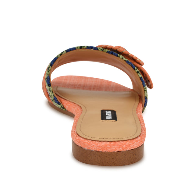 Nine West Hohana Flat Slide Sandals