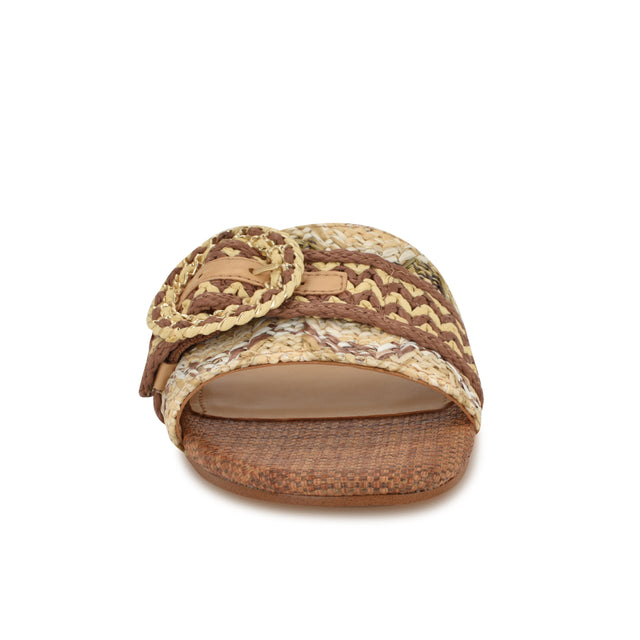 Nine West Hohana Flat Slide Sandals