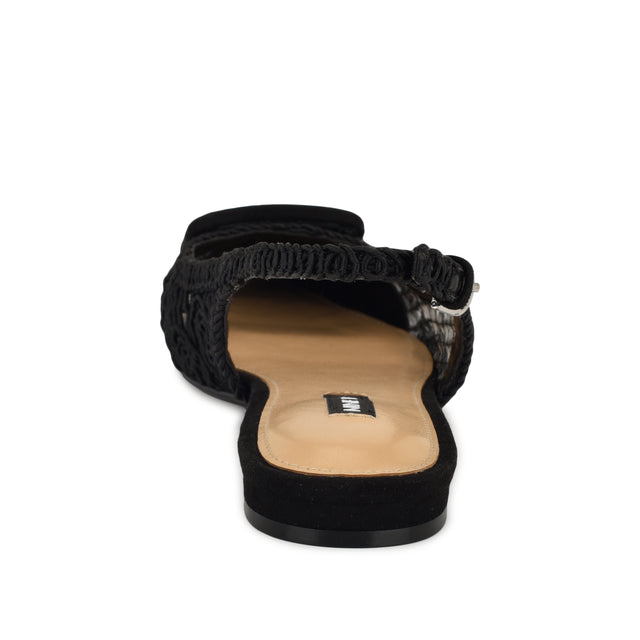 Nine West Jasser Woven Slingback Flats