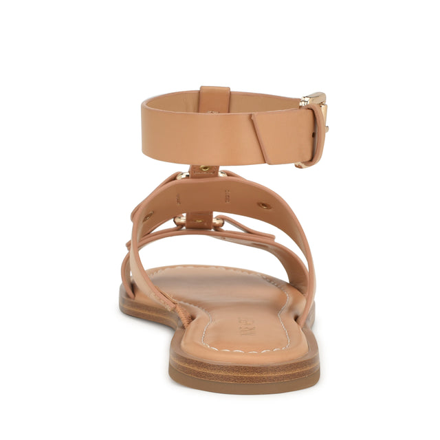 Nine West Jouise Ankle Strap Flat Sandals