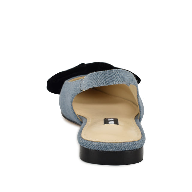 Nine West Junnie Bow Slingback Flats