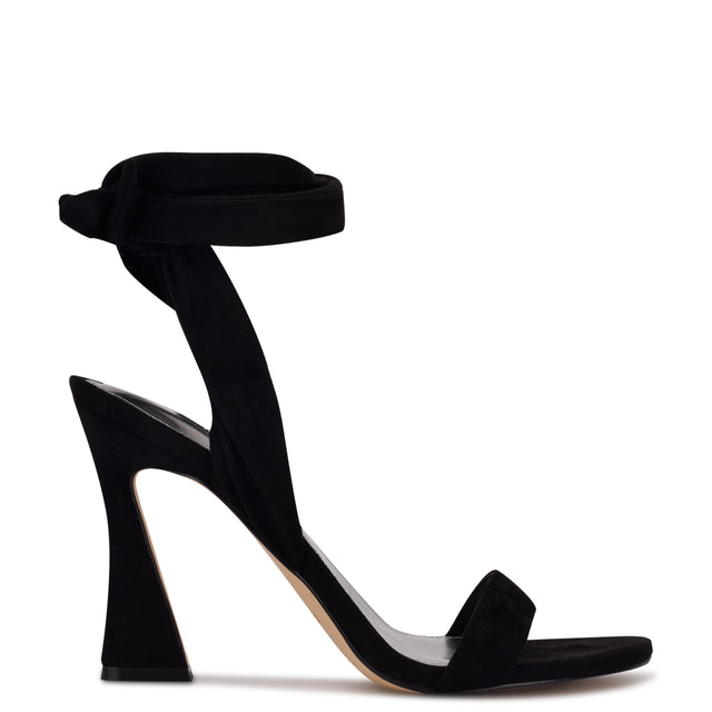 nine west Kelsie Ankle Wrap Heeled Sandals