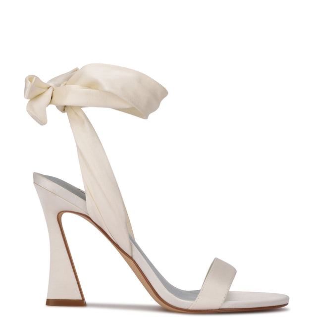 nine west Kelsie Ankle Wrap Heeled Sandals