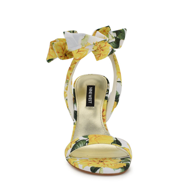 Nine West Kelsie Ankle Wrap Heeled Sandals