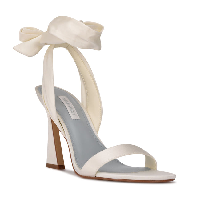 Nine West Kelsie Ankle Wrap Heeled Sandals