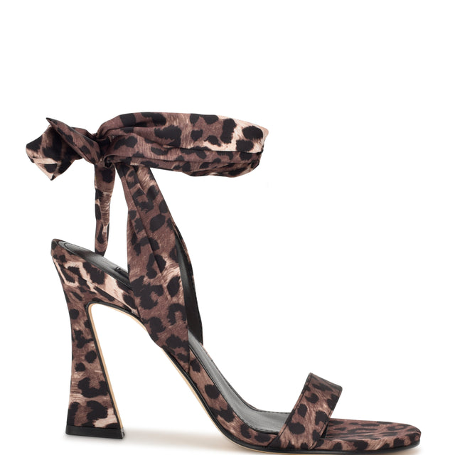 nine west Kelsie Ankle Wrap Heeled Sandals