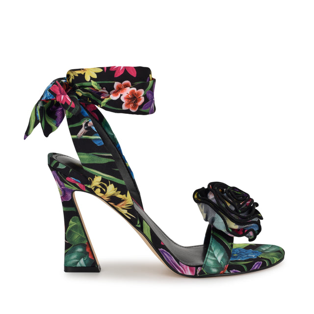 nine west Krave Rosette Sandals