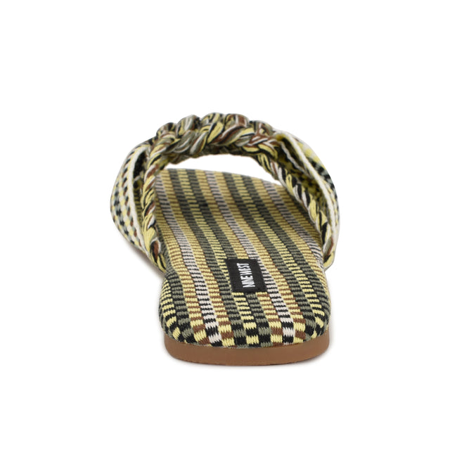 Nine West Lalta Knotted Flat Slide Sandals