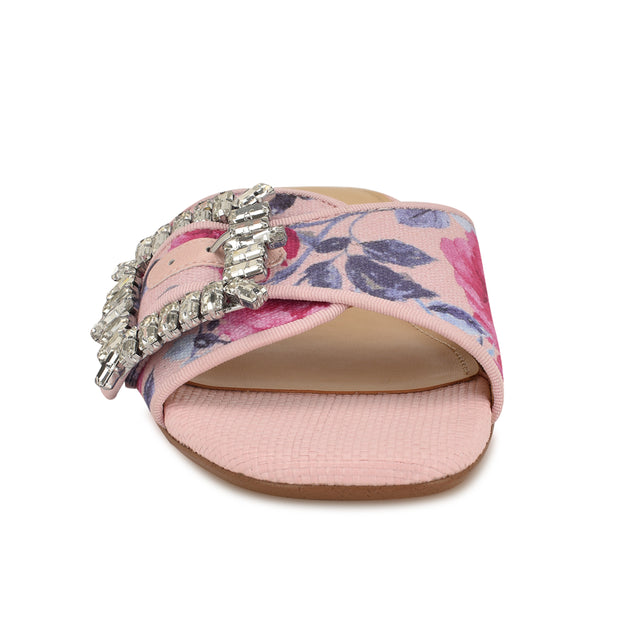 Nine West Laniey Flat Slide Sandals