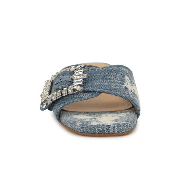 Nine West Laniey Flat Slide Sandals