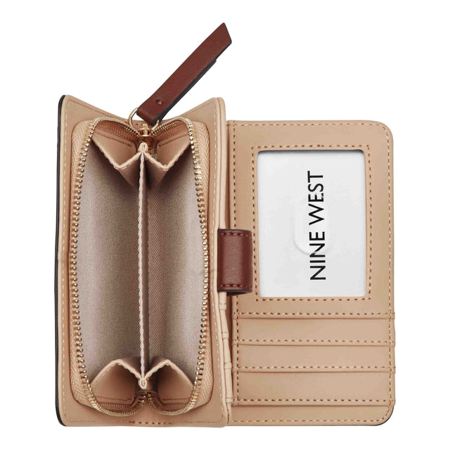 Nine West Lockup 9S French Wallet