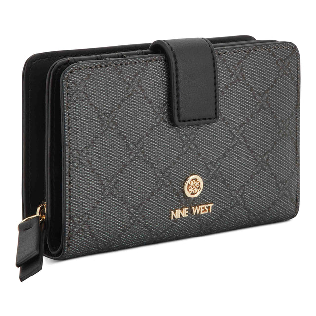Nine West Lockup 9S French Wallet