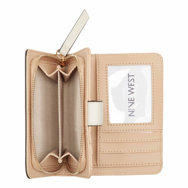 Nine West Lockup 9S French Wallet