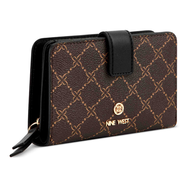 Nine West Lockup 9S French Wallet
