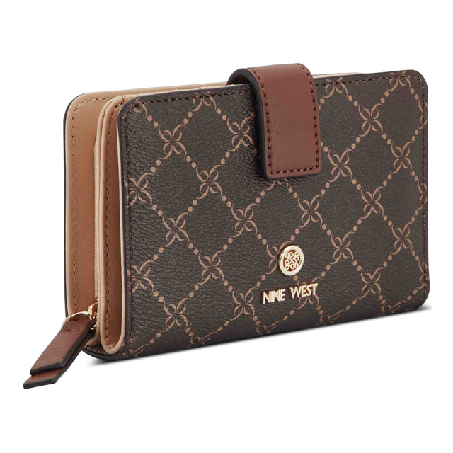 Nine West Lockup 9S French Wallet