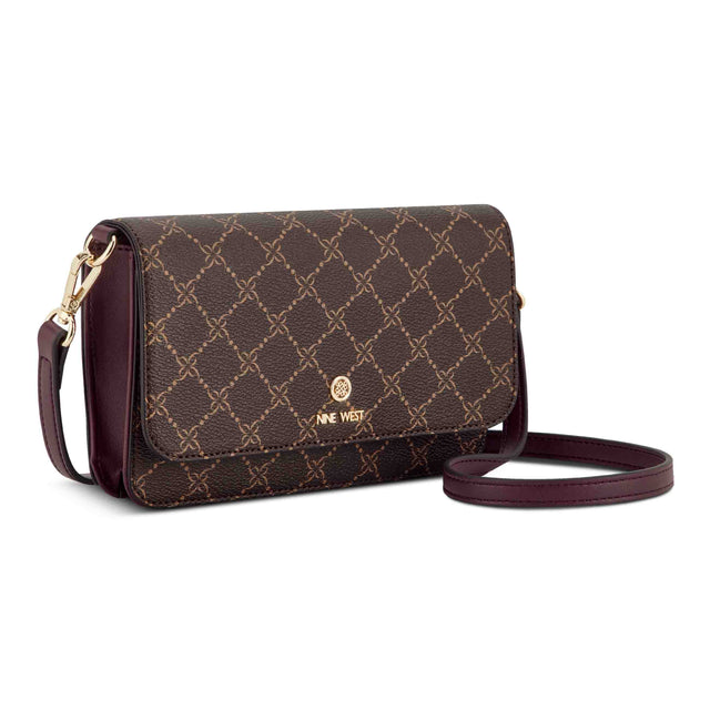 Nine West Lockup 9S Phone Wallet Crossbody