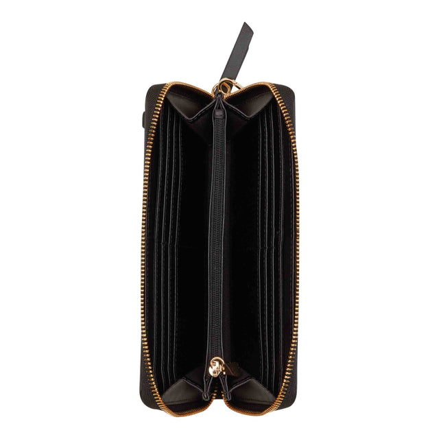 Nine West Lockup 9S Zip Around With Wristlet