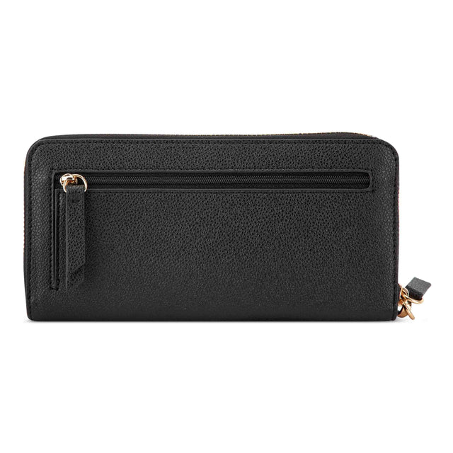 Nine West Lockup 9S Zip Around With Wristlet