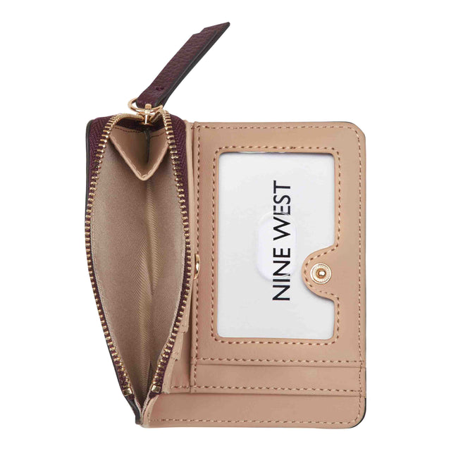 Nine West Lockup 9S Zip Card Case