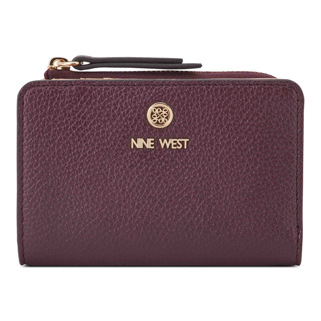 Nine West Lockup 9S Zip Card Case