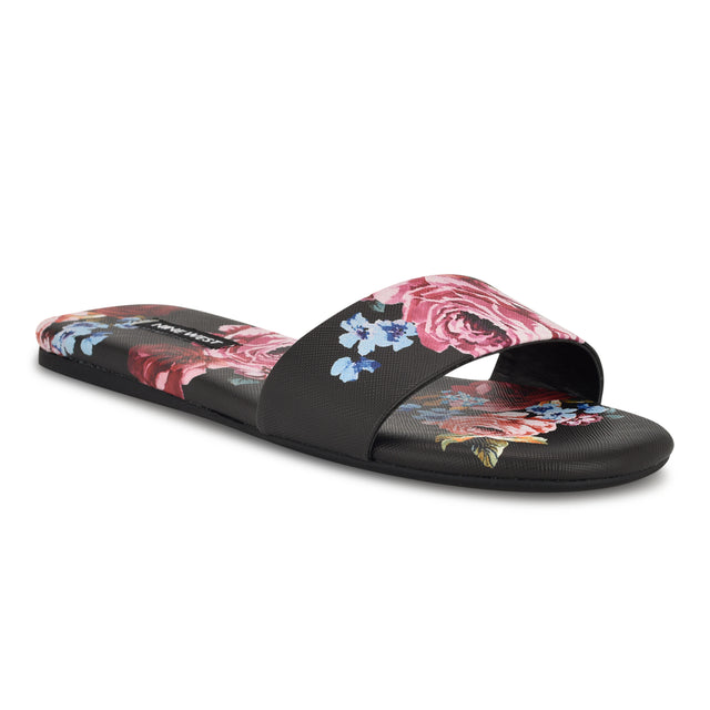 Nine West Lolipop Flat Slide Sandals