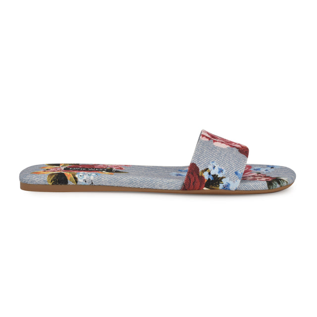 nine west Lolipop Flat Slide Sandals