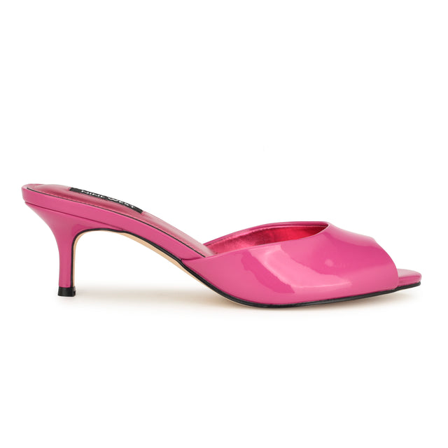 nine west Luvlie Heeled Slide Sandals