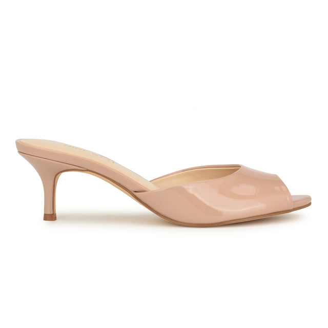 nine west Luvlie Heeled Slide Sandals