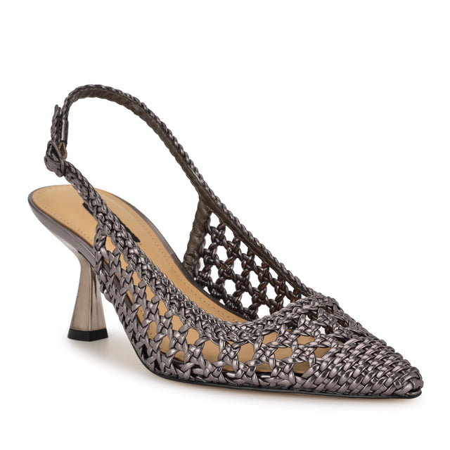 Nine West Madalene Woven Slingbacks